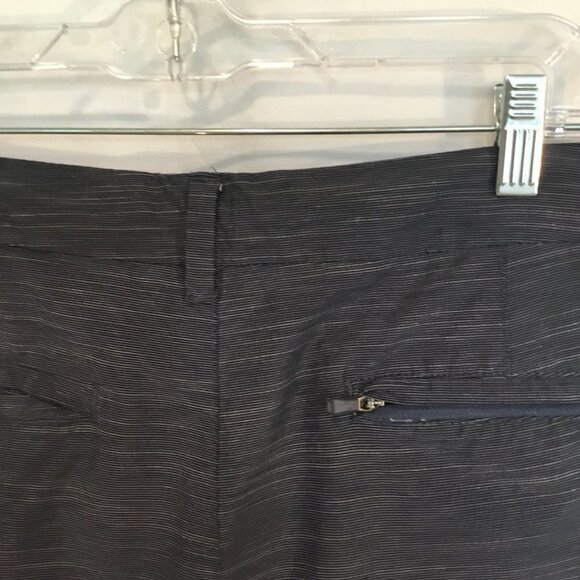 Hang Ten Men's Bermuda Shorts in Heathered Blue Sz 32 Belt Loops Pockets Stretch - Picture 9 of 11